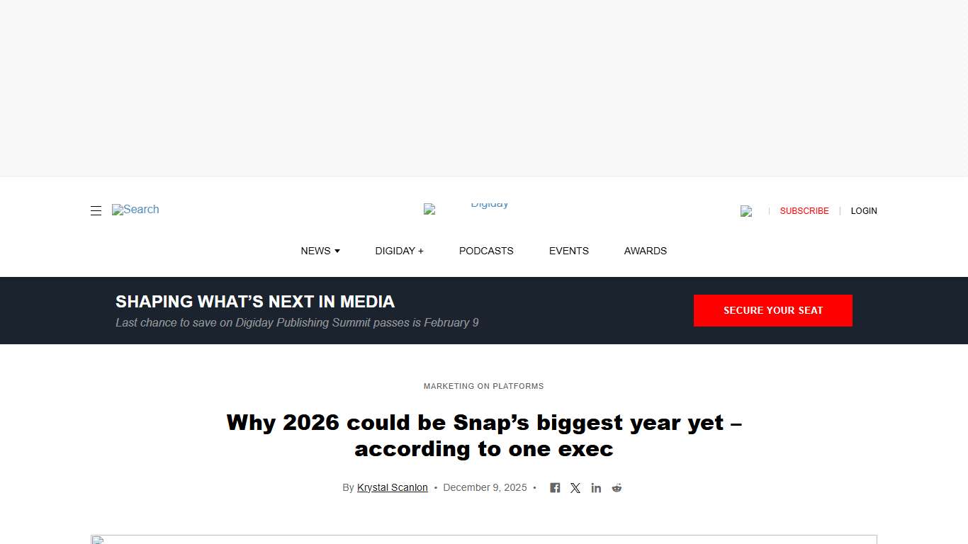 Why 2026 could be Snap's biggest year yet